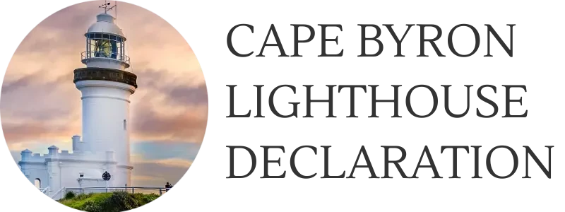 The Cape Byron Lighthouse Declaration logo